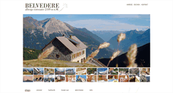 Desktop Screenshot of belvedere-alpgruem.ch